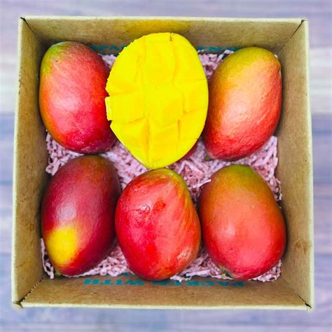 The Palmer Mango Box Tropical Fruit Box