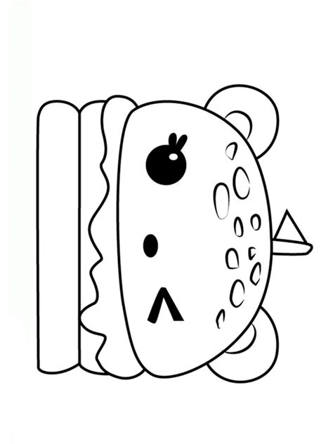 You can see it all through cute food coloring pages. Cute Food coloring pages. Download and print Cute Food coloring pages