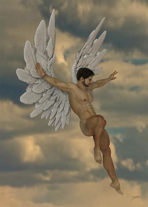 The Archangel Uriel Digital Art By Joaquin Abella Fine Art America