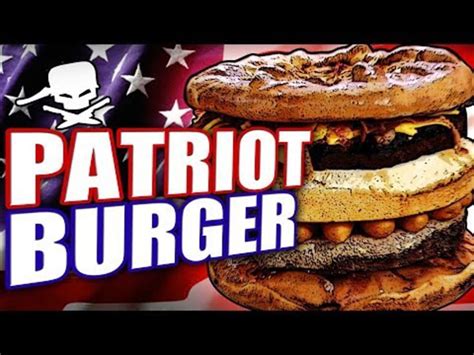 Epic Meal Time Celebrates Murica With The Patriot Burger First We Feast