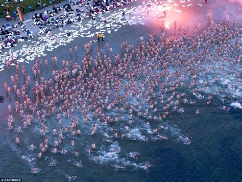 Dark Mofo Nude Swimmers Take Plunge For Annual Winter Solstice Dip
