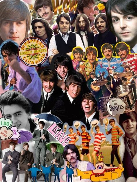 The Beatles Collage Foto Beatles Beatles Love Great Bands Cool Bands