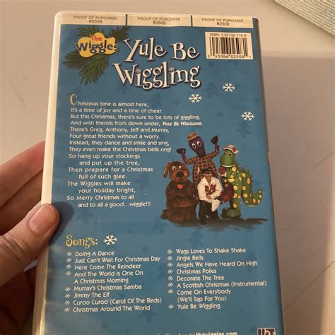 The Wiggles Yule Be Wiggling Vhs 45986025081 Ebay