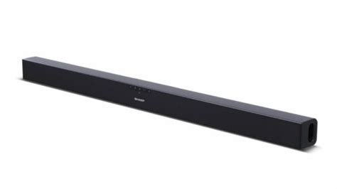 Sharp Ht Sb140 Slim Soundbar Speaker Black 20 Channels 150w Hdmi