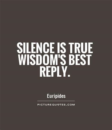 Quotes About Silence Quotesgram
