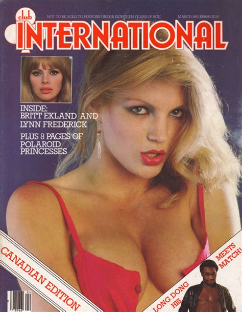 Club International March 1980 Magazine Back Issue Club