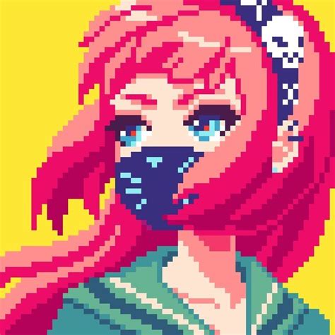 Ioruko Ioruko Twitter Pixel Art Anime Cool Pixel Art Arte 8 Bits