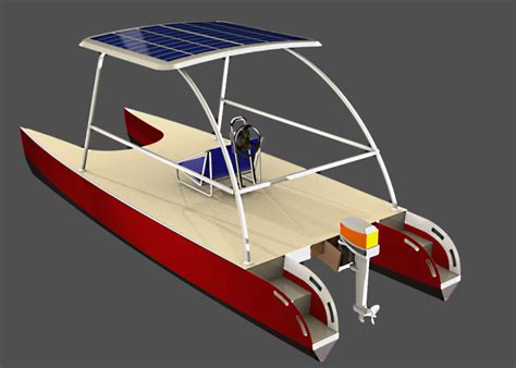 Plywood Power Catamaran Plans Diy Outriggers For Boat