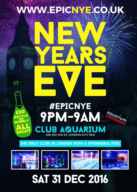 Epic Nye Club Aquarium London Designmynight