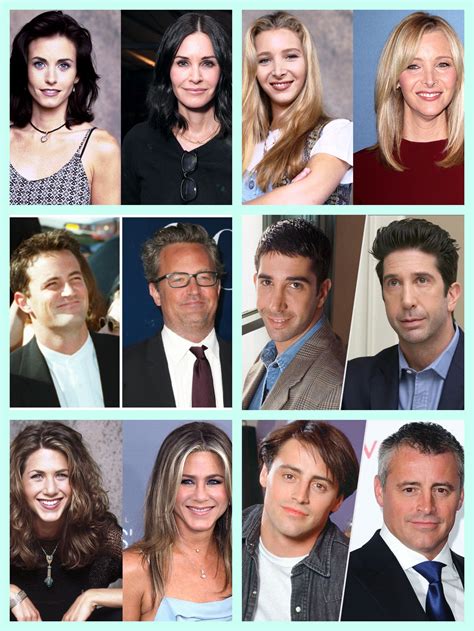 friends see the stars then and now photo