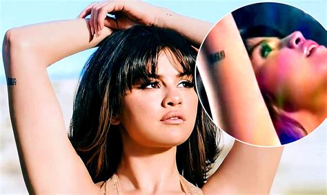 Selena Gomez Tattoos Tattoos With Meaning And Back Stories