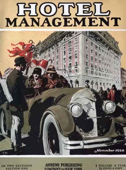 Edward Hopper Hotel Management 11 1924 Mad Men Art Vintage Ad Art Collection
