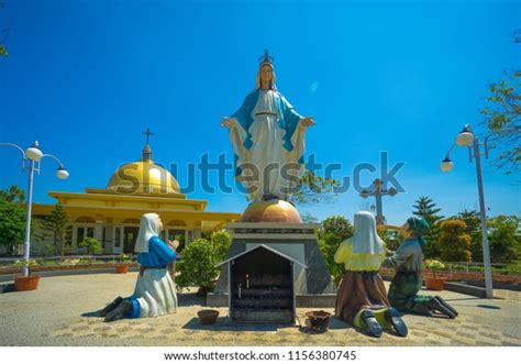 Blessed Virgin Marys Prayer Park Ngrawoh Stock Photo 1156380745