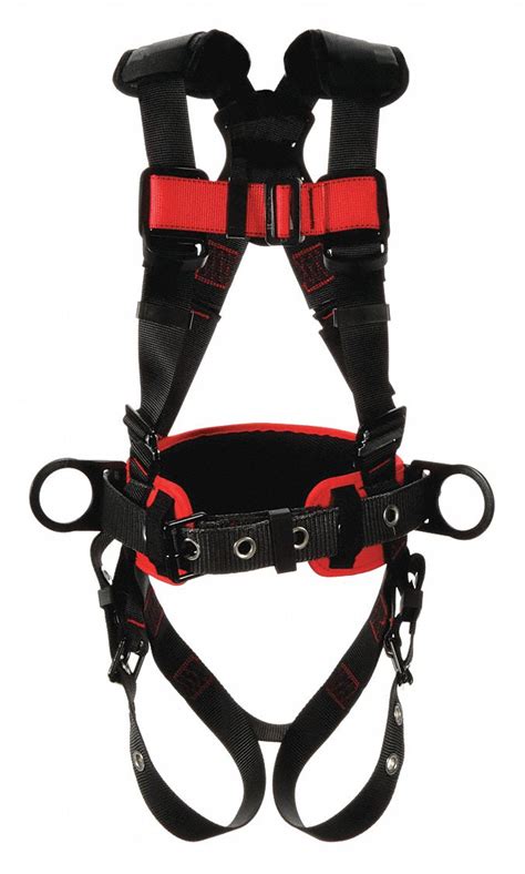 3m Protecta Full Body Harness 420 Lb Black Xl 470w581161310