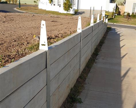 Retaining Wall With Fence On Top Cost Wall Design Ideas