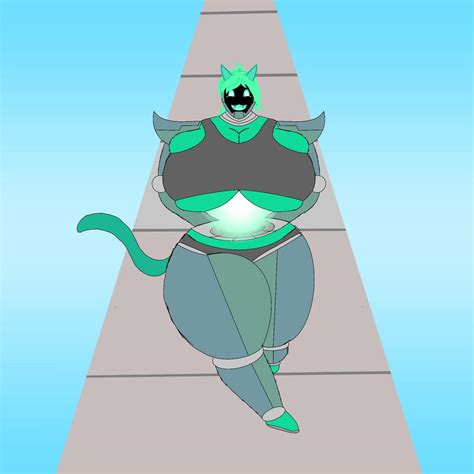 Thicc Hourglass Robot Cat Girl Sketch By Somethingaboutmemes On Deviantart