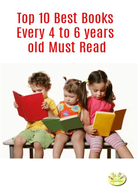 Top 10 Best Books For 4 To 6 Years Old To Read Shishuworld
