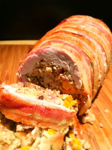 As its name suggests, tenderloin is more tender than pork loin. Bacon-Wrapped Stuffed Pork Tenderloin Easy Recipe ...
