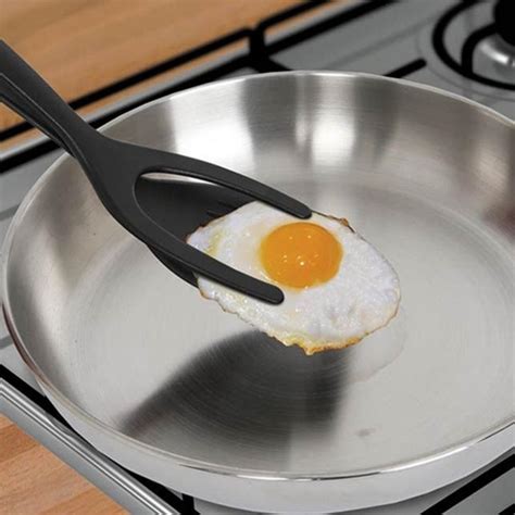Flip Egg Pancake Flipper Cooking Baking Eggs Pan Dishware Spatula