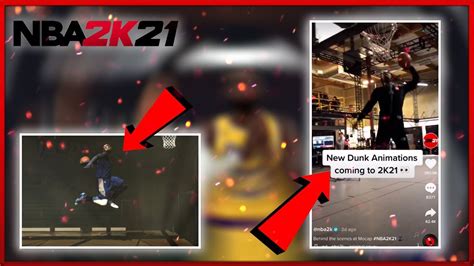 New Dunking Animations In Nba 2k21 Youtube