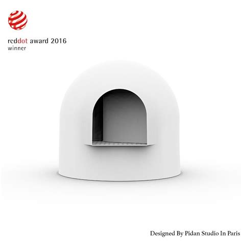 It is not only a best fit for your sleek modern home, but also works like a charm. Pidan Snow House Igloo Cat Litter Box - Red Dot Design ...
