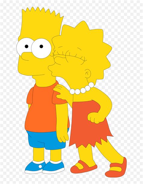 Image About Love In Simpsons Bart And Lisa Simpson Png Lisa Simpson