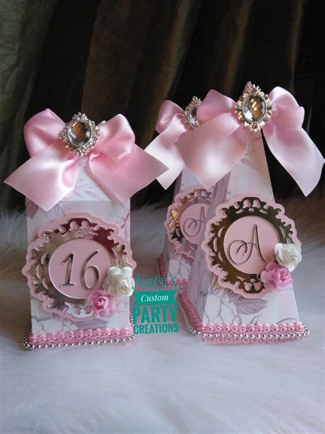 Sweet 16 Party Favors Favor Boxes Birthday Favors Party Favor