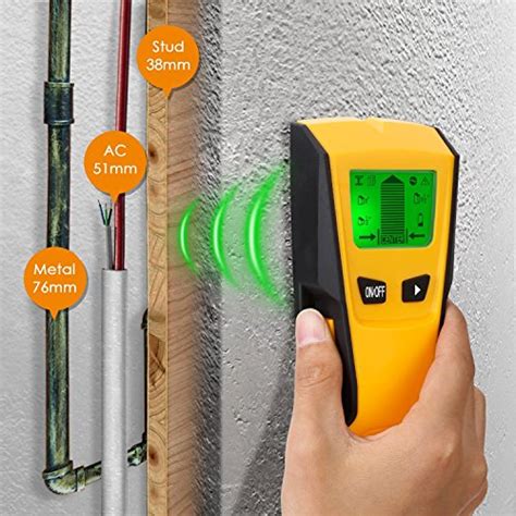 Our advanced technology enables accuracy detection to protect you from danger. INTEY Stud Finder Electric Stud Detector Center/Edge ...