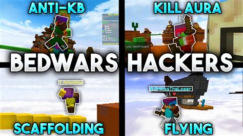 The Types Of Bedwars Hackers Youtube