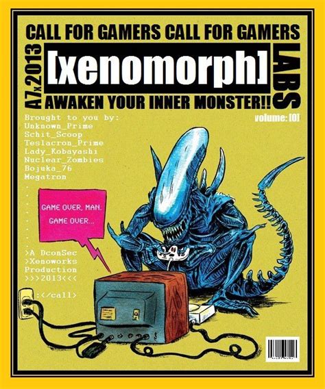 Xenomorph Video Games Game Over Man Xenomorph