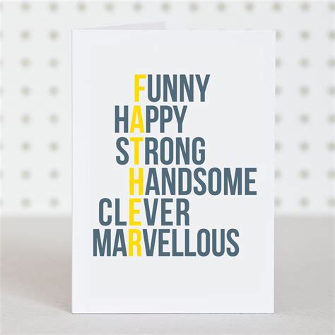 Whether you need a card for dad on his birthday or a simple best dad card for another occassion, all these cards are suitable. Marvellous Dad Birthday Card Fathers Day Card Dad