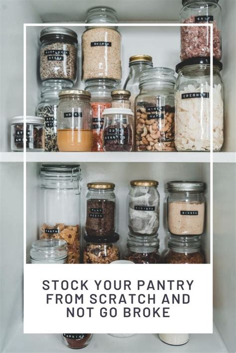 Stock The Pantry Food Template