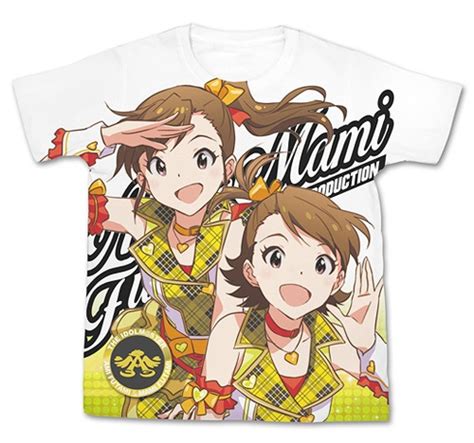 Cdjapan The Idolmster Idolmaster One For All Ami Futami Mami Full Graphic T Shirt White S