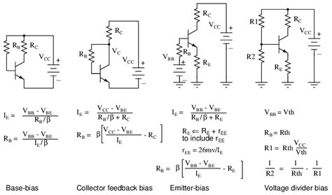 Transistor Biasing Calculations Bipolar Junction Transistors