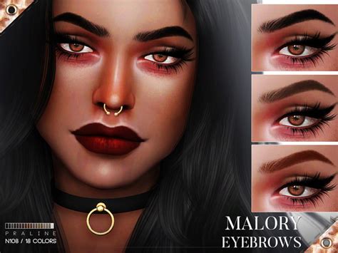 Malory Eyebrows N108 The Sims 4 Catalog