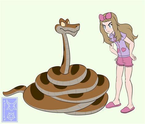 Kaa And Serena By Katsiika On Deviantart