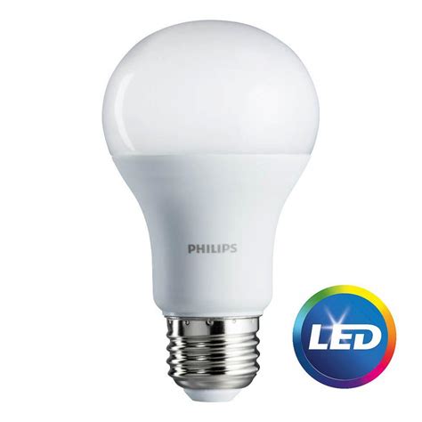 Philips 100w Equivalent Soft White A19 Led Light Bulb 8 Pack 461961