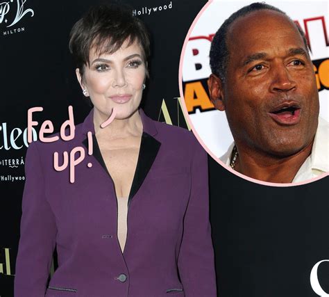 Kris Jenner Breaks Down Over Rumors She Had An Affair With O J Simpson It S Just Lie After