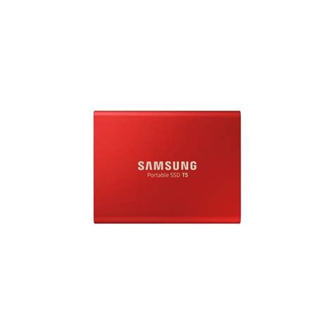 Samsung 500gb T5 Portable Ssd Usb C 32 Vermelho Mu Pa500reu