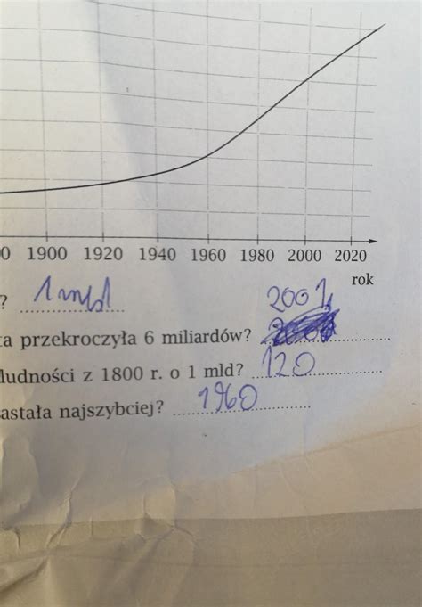 Zapisu na szczepienie można dokonać na cztery sposoby. Na wykresie przedstawiono jak zmieniała się liczba ludności świata od 1800 roku i jak według ...