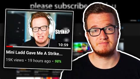 Mini Ladd Is Being Protected By Youtube Youtube