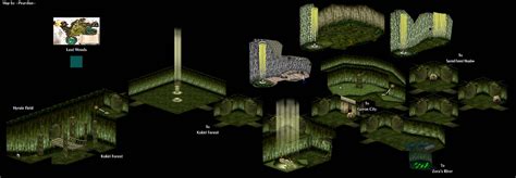 Ocarina Of Time Lost Woods Map