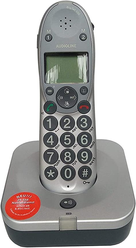 Xz15 Big Screen Caller Id Digital Cordless Phone One For One Old Man