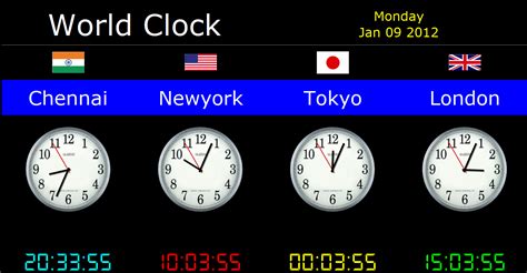 45 World Clock Desktop Wallpapers Wallpapersafari