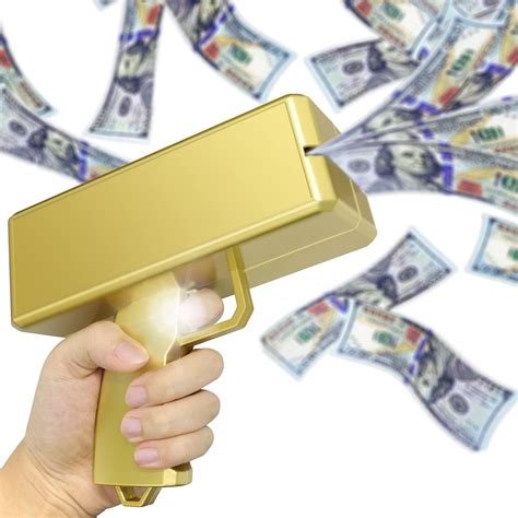 Buy Alagoo Super Money Guns Paper Playing Spary Money Gun Make It Rain