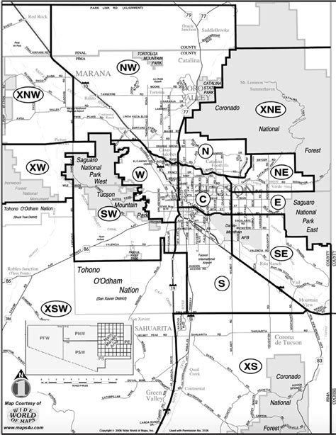 Area Boundary Map