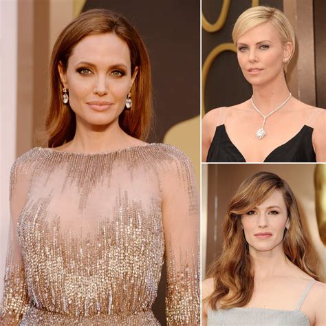 Best Hair And Makeup At The Oscars 2014 Popsugar Beauty