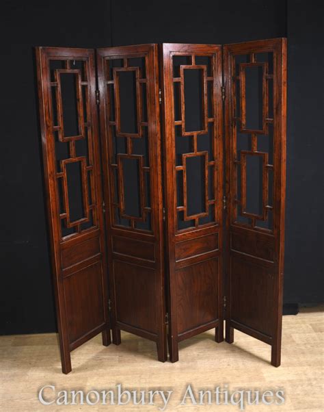 Antique Chinese Screen Room Divider Circa 1880