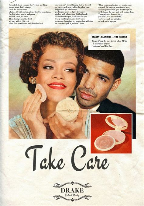 11 popular songs reimagined as vintage ads rihanna and drake vintage ads music hits