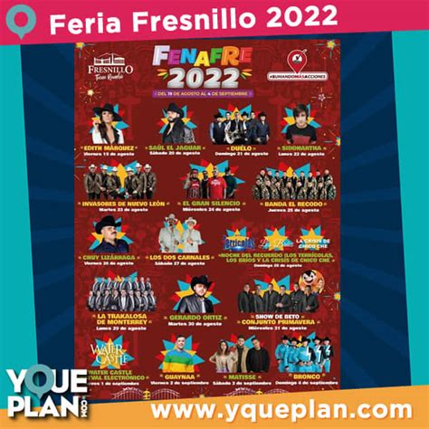 Boletos Feria Nacional De Fresnillo Zacatecas 2022